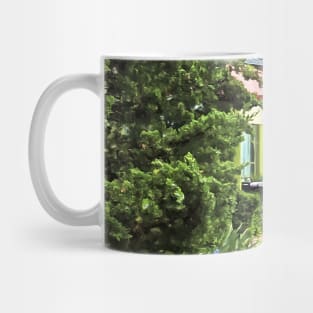 Cold Spring NY - Outdoor Dining on the Patio Mug